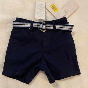 Ralph Lauren Navy baby shorts 12m